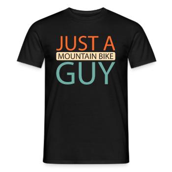 VTT VTT VTT - T-shirt homme - noir - Devant - AI Model Male 178 light (178cm)