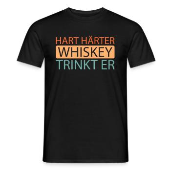 Whisky Whiskey - Männer T-Shirt - Schwarz - Vorne - AI Model Male 178 light (178cm)