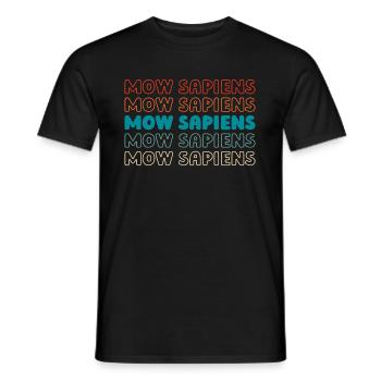 Rasenmäher Mähen - Männer T-Shirt - Schwarz - Vorne - AI Model Male 178 light (178cm)