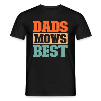 Rasenmäher Mähen - Männer T-Shirt - Schwarz - Vorne - AI Model Male 178 light (178cm)