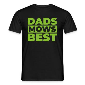 Rasenmäher Mähen - Männer T-Shirt - Schwarz - Vorne - AI Model Male 178 light (178cm)