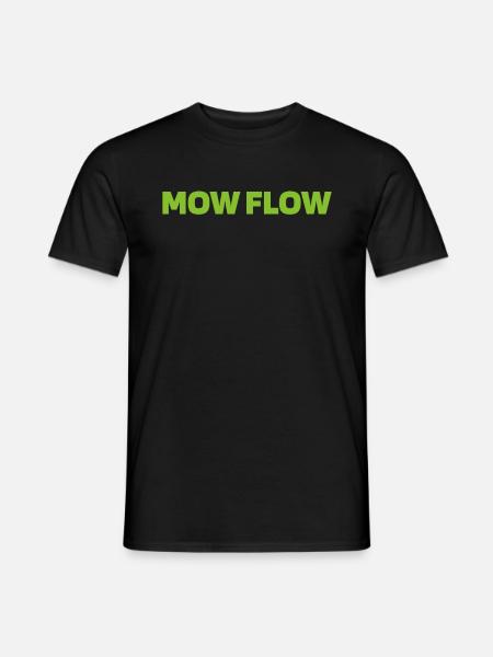 Lawn mower mowing - Men's T-Shirt - black