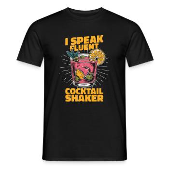 Barman Barman - T-shirt homme - noir - Devant - AI Model Male 178 light (178cm)