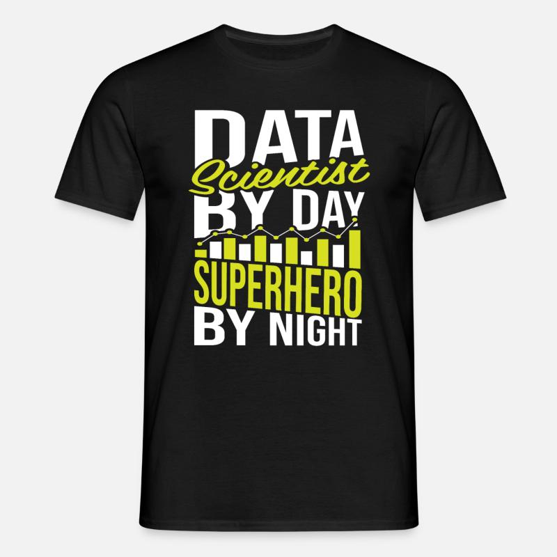 Data Science Data Analyst - Männer T-Shirt - Schwarz