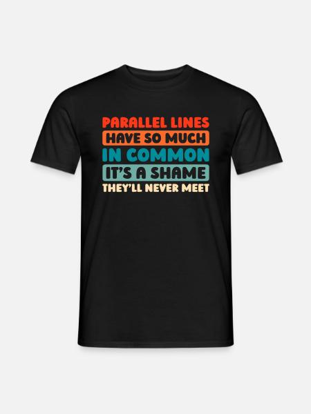 Mathe Mathematik Math Funny Pun - Men's T-Shirt - black