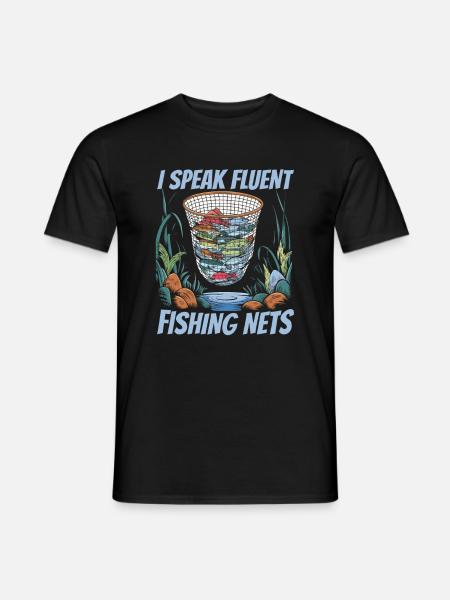 Pêcheur - T-shirt homme - noir