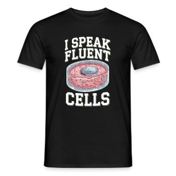 Cytotechnologist - Men's T-Shirt - black - Front - AI Model Male 178 light (178cm)