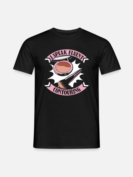 Kosmetikerin - Männer T-Shirt - Schwarz
