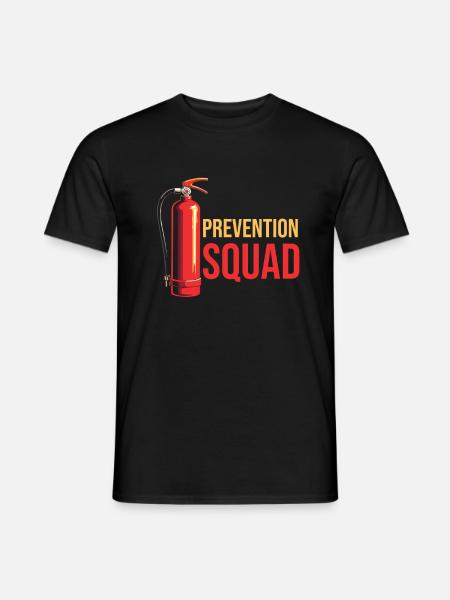 Fire Protection Officer Kader - Men's T-Shirt - black