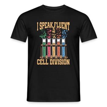 Biochimiste - T-shirt homme - noir - Devant - AI Model Male 178 light (178cm)