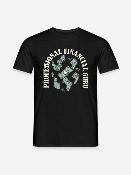 Financial adviser - Men's T-Shirt - black