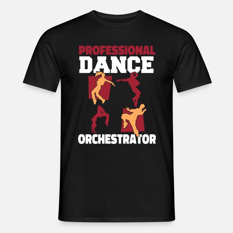 Choreograph - Männer T-Shirt - Schwarz