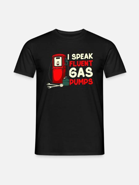 Pump attendant - Men's T-Shirt - black