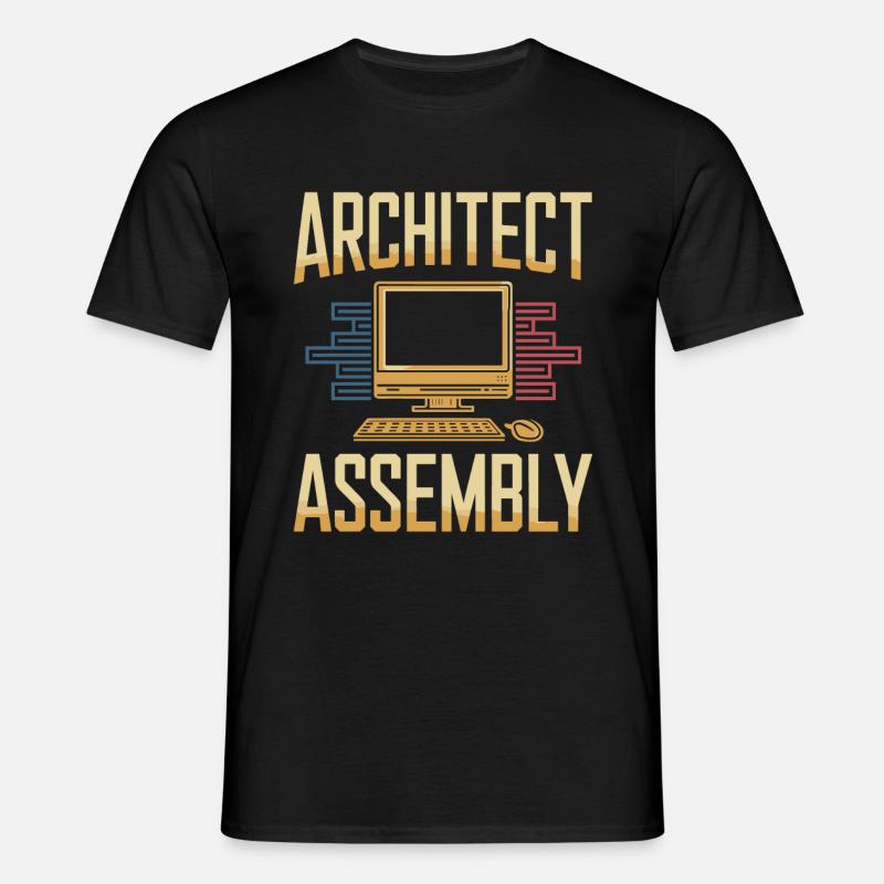 Database Architect Team - Men's T-Shirt - black