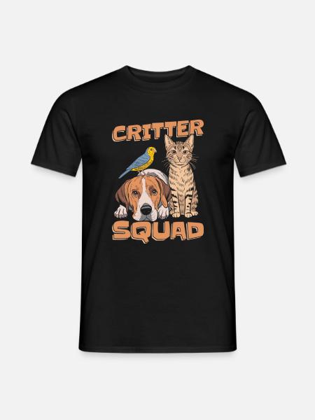 Tierpfleger Kader - Männer T-Shirt - Schwarz