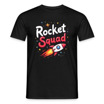 Ingénieur aérospatial Kader - T-shirt homme - noir - Devant - AI Model Male 178 light (178cm)