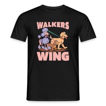 Équipe maître-chien - T-shirt homme - noir - Devant - AI Model Male 178 light (178cm)