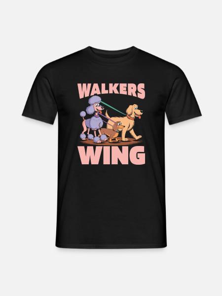 Dog handler team - Men's T-Shirt - black