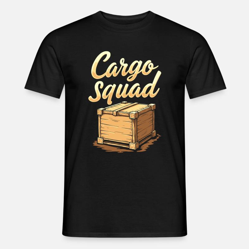 Hafenarbeiter Kader - Männer T-Shirt - Schwarz