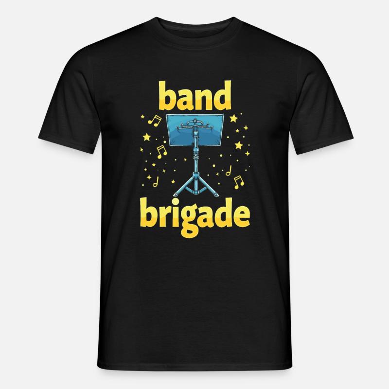 Banddirektor Team - Männer T-Shirt - Schwarz