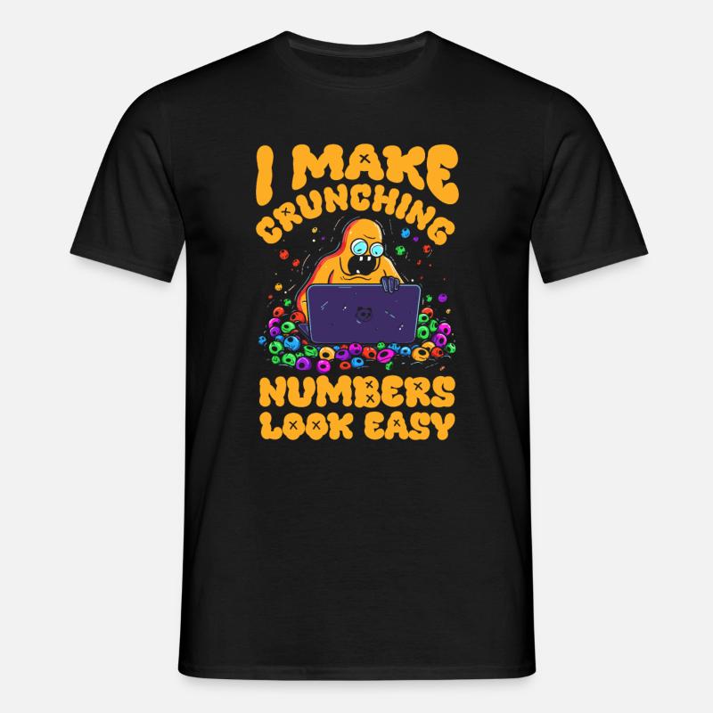 Data Science Data Analyst - Männer T-Shirt - Schwarz