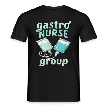 Krankenschwester Gastroenterologie Team - Männer T-Shirt - Schwarz - Vorne - AI Model Male 178 light (178cm)