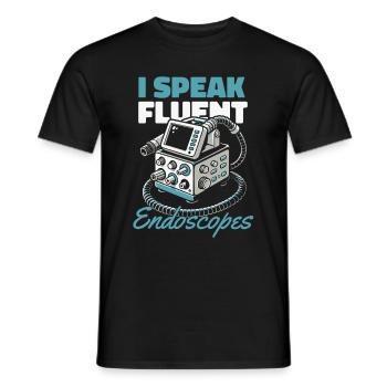 Krankenschwester Gastroenterologie - Männer T-Shirt - Schwarz - Vorne - AI Model Male 178 light (178cm)