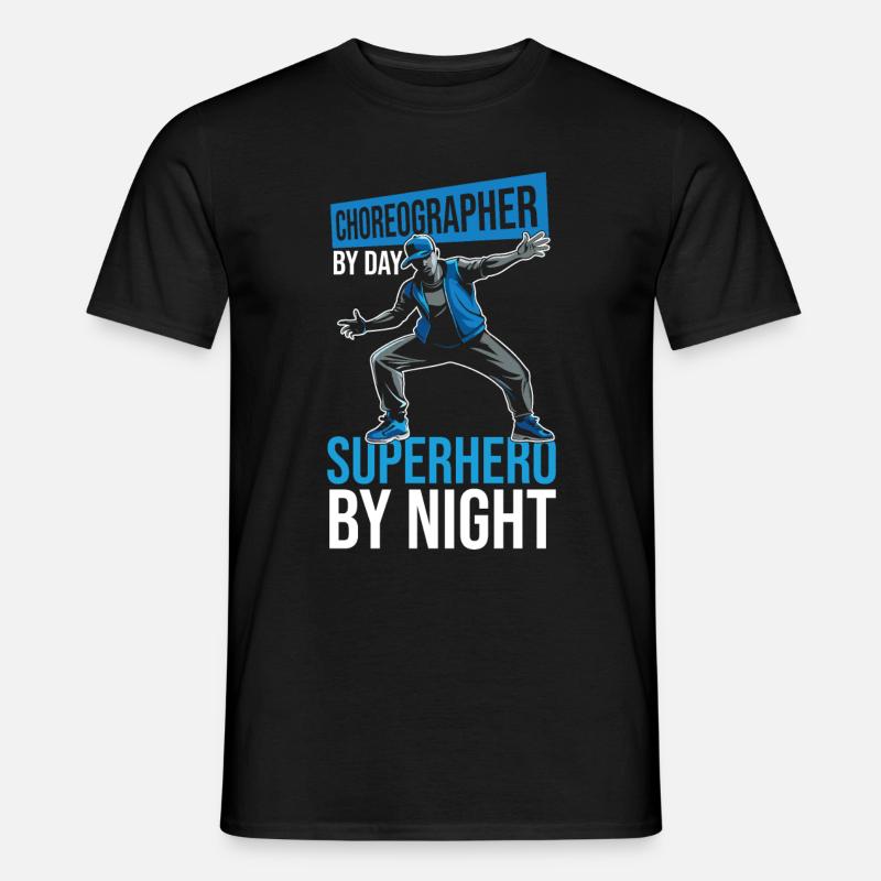 Choreograph - Männer T-Shirt - Schwarz