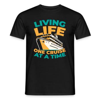 Croisière - T-shirt homme - noir - Devant - AI Model Male 178 light (178cm)