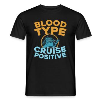 Croisière - T-shirt homme - noir - Devant - AI Model Male 178 light (178cm)