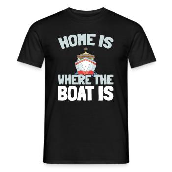 Croisière - T-shirt homme - noir - Devant - AI Model Male 178 light (178cm)