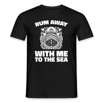 Croisière - T-shirt homme - noir - Devant - AI Model Male 178 light (178cm)