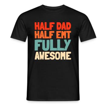 Ambulance Service Paramedic Paramedic - Men's T-Shirt - black - Front - AI Model Male 178 light (178cm)