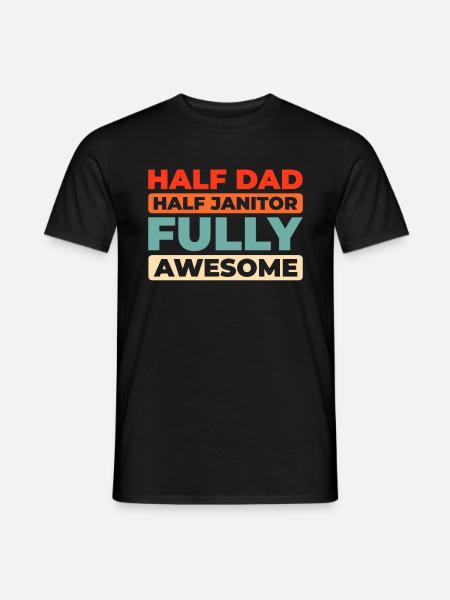 Caretaker Father Dad - Men's T-Shirt - black
