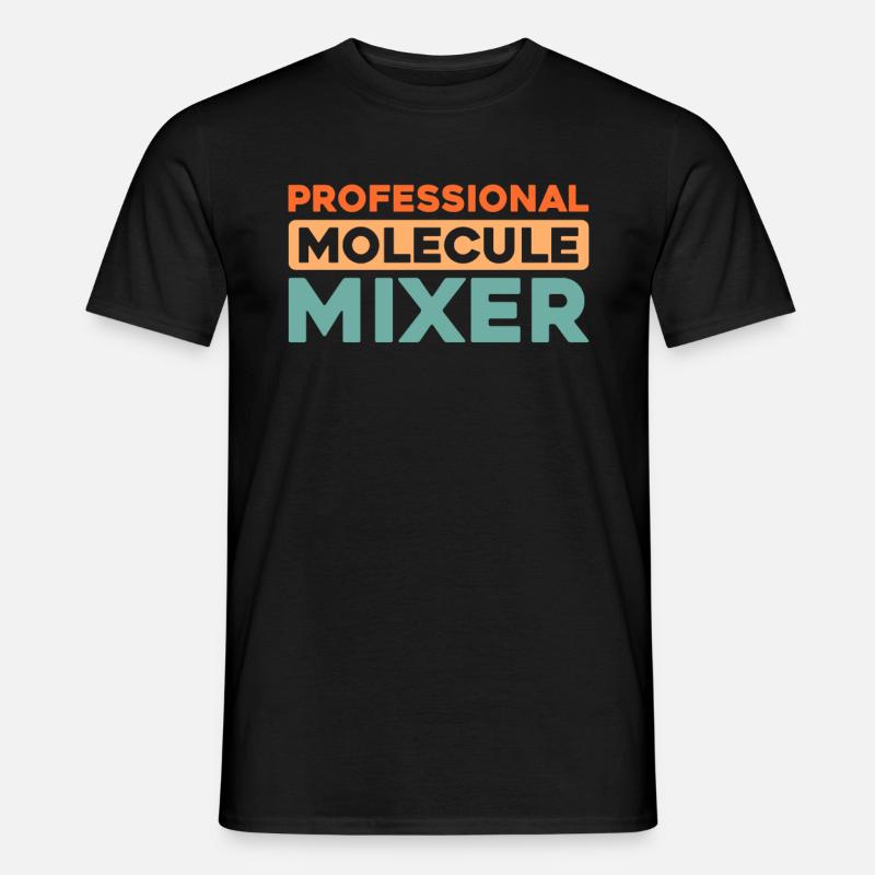 Biochemiker - Männer T-Shirt - Schwarz