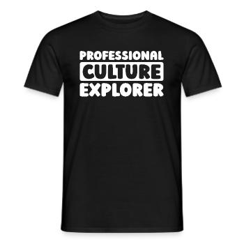 Ethnologue - T-shirt homme - noir - Devant - AI Model Male 178 light (178cm)