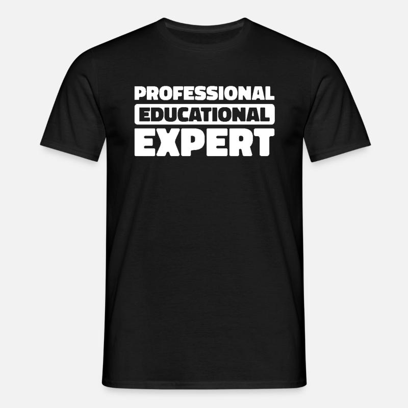 Pædagog - T-shirt til herrer - sort