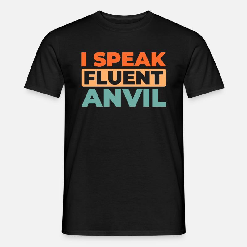 Schmied Metallbauer - Männer T-Shirt - Schwarz
