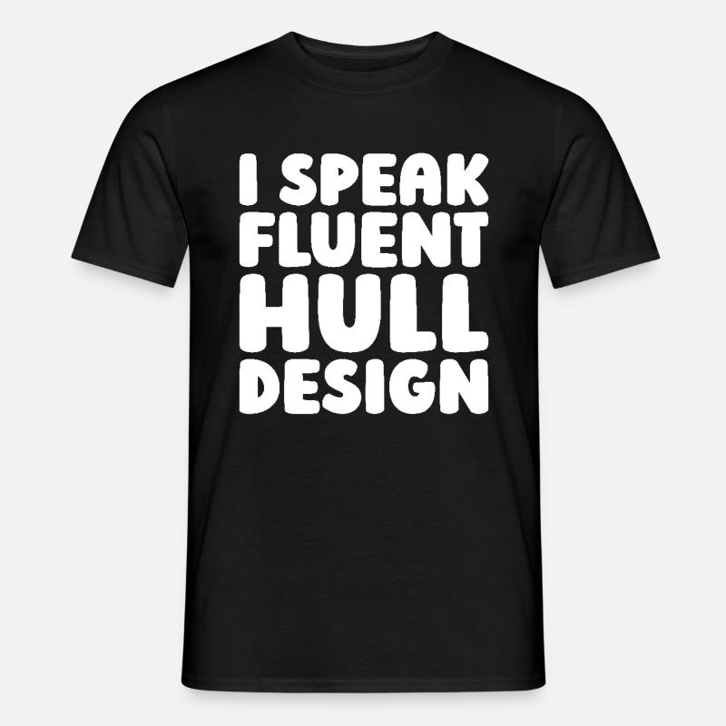 Bootsbauer - Männer T-Shirt - Schwarz