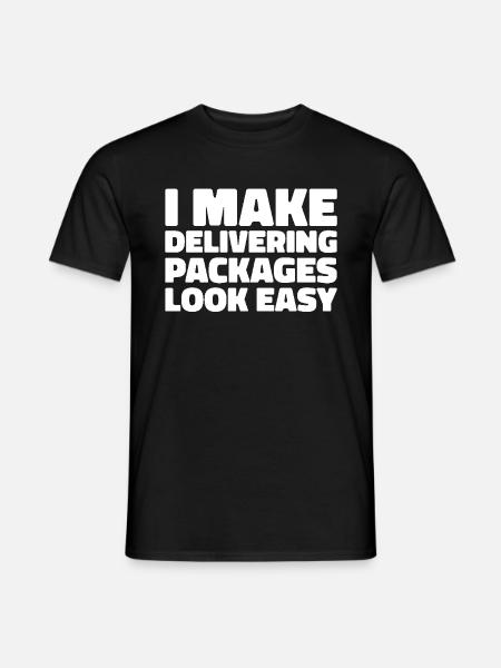 Messenger - Men's T-Shirt - black
