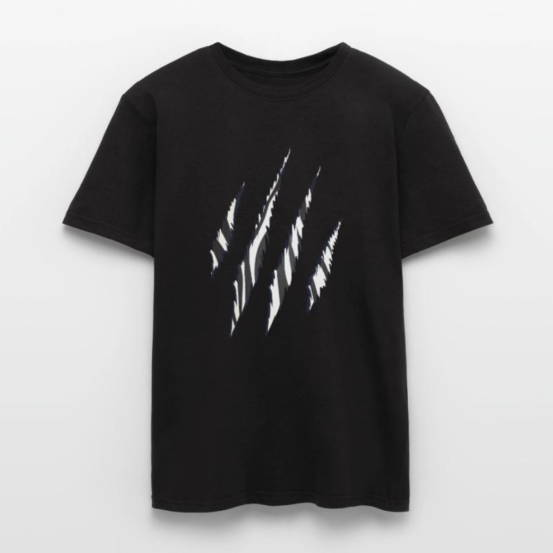 Zebra Zebra Pattern Claw Pattern Men's T-Shirt