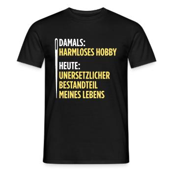 Nähen Geschenk Näherin lustiger Spruch Nähmaschine - Männer T-Shirt - Schwarz - Vorne - AI Model Male 178 light (178cm)