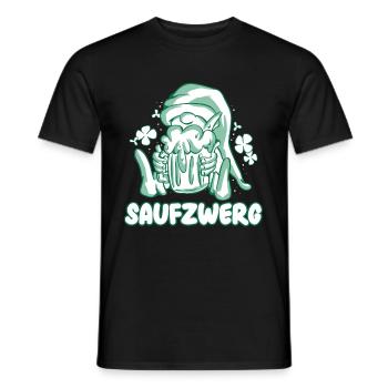 Gartenzwerg Für Gartenzwerg Liebhaber Gärtner Lust - Männer T-Shirt - Schwarz - Vorne - AI Model Male 178 light (178cm)