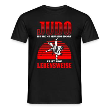 Judo Für Judoka Judo Kämpfer Judo Trainer Judo - Männer T-Shirt - Schwarz - Vorne - AI Model Male 178 light (178cm)