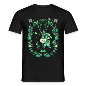 Frucht der Ernte - Männer T-Shirt - Schwarz - Vorne - AI Model Male 178 light (178cm)