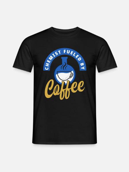 Laboratoire de chimie Café - T-shirt homme - noir