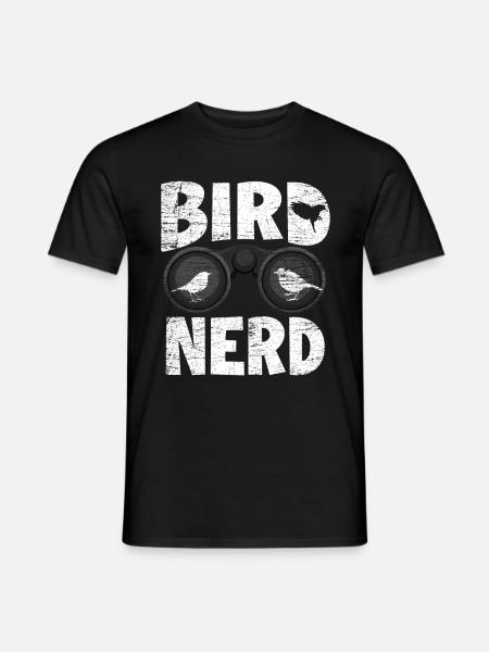 Bird watcher bird lover - Men's T-Shirt - black