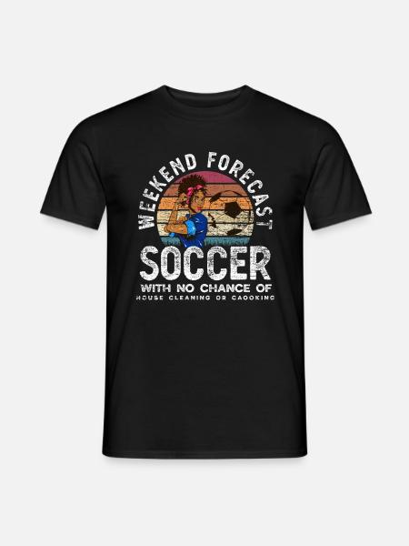 Football Women's Weekend - Men's T-Shirt - black