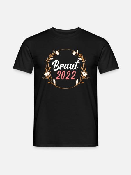 Braut 2022 - Männer T-Shirt - Schwarz