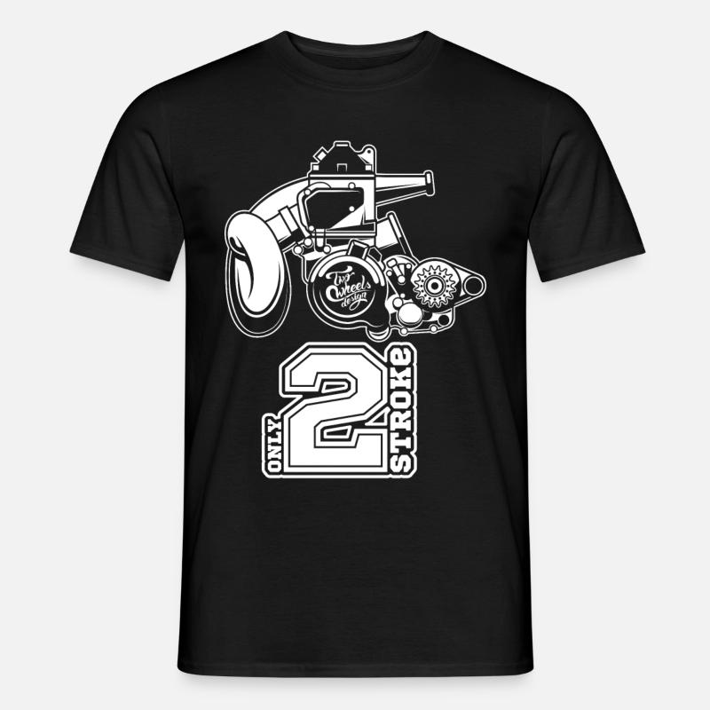 Motor 2T - Männer T-Shirt - Schwarz